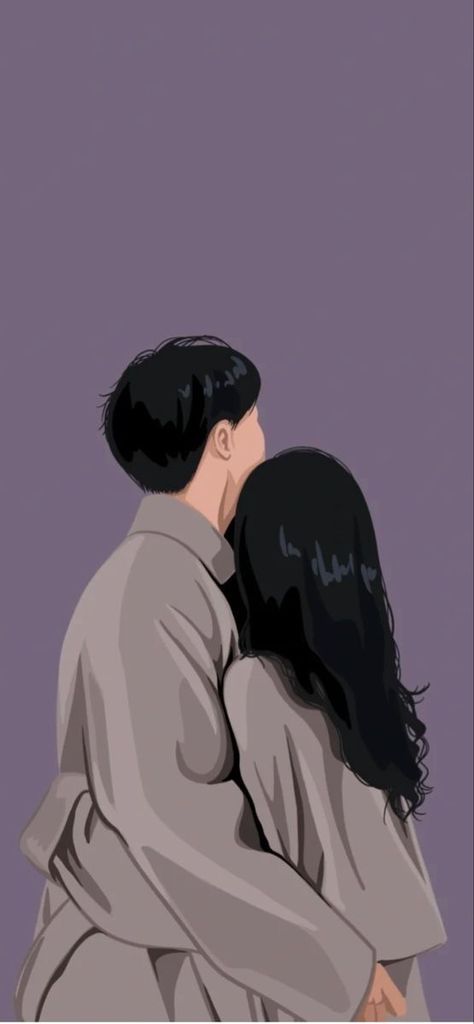 Couple Wallpaper Ideas, Art Beat, Cartoon Love Photo, Love Animation Wallpaper, Alone Photography, Cute Couple Drawings, Cute Couple Wallpaper, Couple Illustration, Cute Couple Cartoon