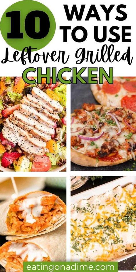 Leftover Grilled Chicken Recipes, Cooked Chicken Recipes Leftovers, Cooked Chicken Breast Recipes, Grilled Chicken Strips Recipes, Leftover Chicken Breast Recipes, Recipe Using Leftover Chicken, Dinners Pasta, Leftover Grilled Chicken, Leftover Chicken Recipes Easy