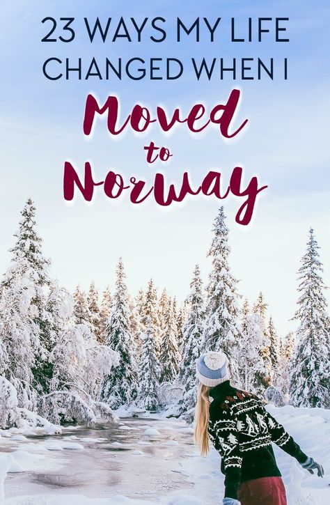 Moving to Norway changed my life in many ways - some really unexpected! Norway Living, Moving To Sweden, Traveling To Norway, Living In Norway, Moving To Norway, Norway Style, Norwegian Aesthetic, Norway Aesthetic, Norway Honeymoon