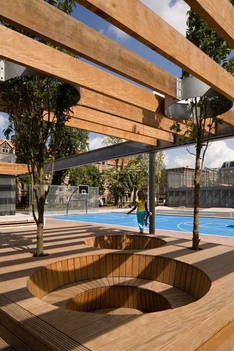 Park Seating, Public Space Design, Outdoor Park, Public Seating, Landscape Elements, Urban Furniture, Shade Structure, Street Furniture, Garden Seating