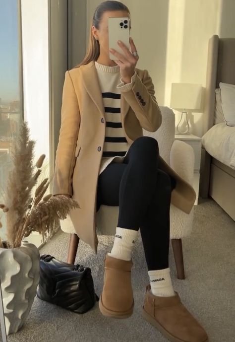 Outfit With Uggs, Casual Oufits, Outfit Botas, Nude Outfits, Cold Outfits, Winter Outfits Women, Casual Fall Outfits, Casual Summer Outfits, Winter Fashion Outfits