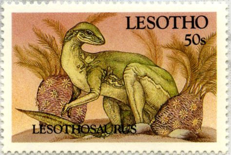 Lesothosarus: Lesotho,1992 Dinosaur Stamps, Stamp World, Japanese Stamp, Pin Ideas, Paleo Art, Dinosaur Art, Prehistoric Creatures, Prehistoric Animals, Postal Stamps