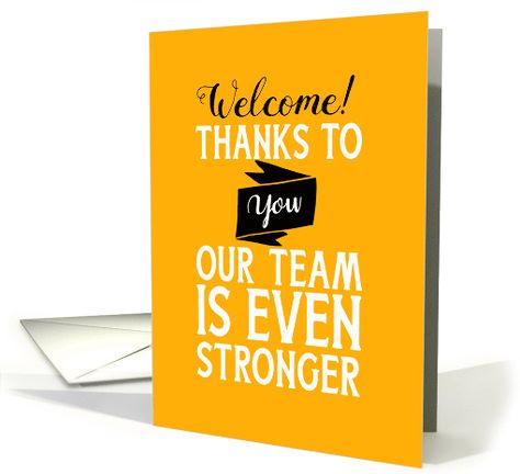 New Employee Welcome Card, Welcome New Employee, Compliment Cards, Welcome To The Team, Welcome Card, New Employee, Free Ecards, Employee Appreciation, Business Day