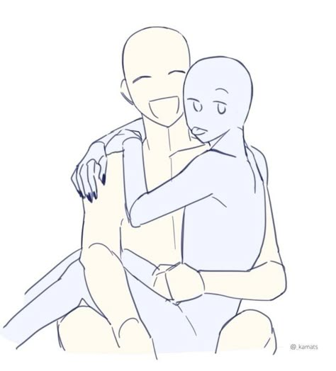 Hug Pose, Couple Poses Drawing, Drawing Body Poses, Body Base Drawing, Drawing Bases, Ship Drawing, Body Pose Drawing, 캐릭터 드로잉, Drawing Refs