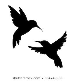 hummingbird Images, Stock Photos & Vectors | Shutterstock Hummingbird Images, Hummingbird Sketch, Hummingbird Drawing, Vogel Silhouette, Hummingbirds Photography, Bird Stencil, Hummingbird Painting, Black Birds, Silhouette Images