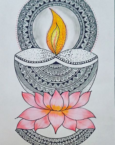 Lakshmi Images Drawing, Advance Drawing, Diwali Kolam, Butterfly Stitch, Diwali Drawing, Art Markers Drawing, Cute Easy Paintings, Butterfly Art Drawing, Free Kids Coloring Pages