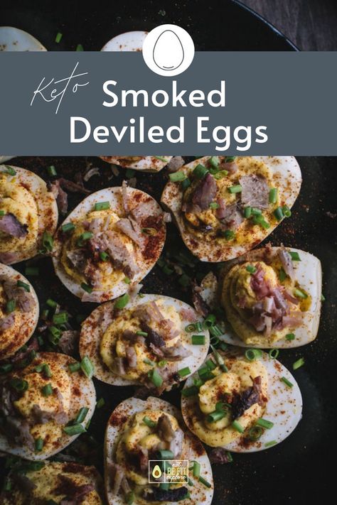 Smoked Deviled Eggs Smoked Deviled Eggs, Low Carb Holiday Recipes, Egg Calories, Recipe For Family, Keto Bbq, Keto Snack Ideas, Low Carb Meal Ideas, Keto Snack Recipes, Smoked Recipes