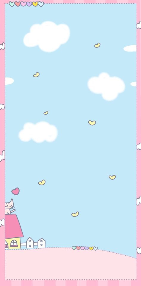 Animated Photos, Melody Wallpaper, Random Wallpaper, Wallpaper Hp, Cute Frames, Sanrio Wallpaper, Homescreen Ideas, Hippie Wallpaper, Iphone Wallpaper Girly