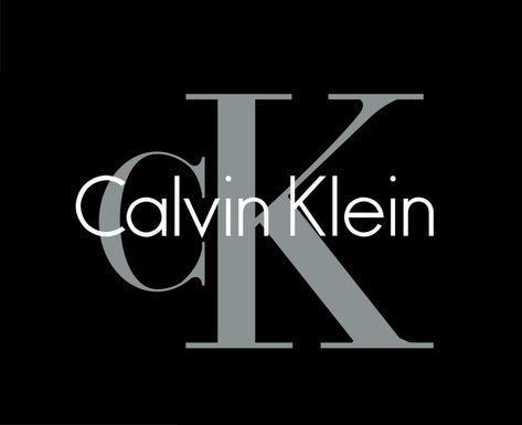 Calvin Klein Logo Design, Calvin Klien, Clothing Brand Logos, Logo Symbol, Brand Clothes, Symbol Design, Fashion Logo, Calvin Klein Black, Design Vector