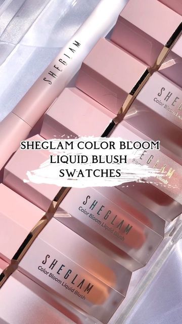 Sheglam Blush Shades, Sheglam Liquid Blush, She Glam, Blush Swatches, Risky Business, Liquid Blush, Beauty Products Drugstore, Blush Brush, Drugstore Makeup