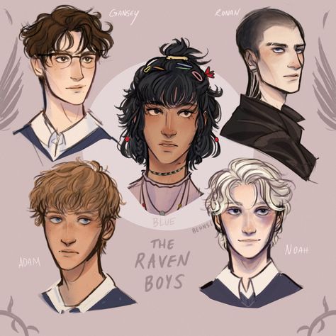 Gansey And Adam, Pynch Trc Fanart, Gansey Fanart, Trc Fanart, Ronan And Adam, The Raven Boys, Adam Parrish, The Raven Cycle, Blue Sargent