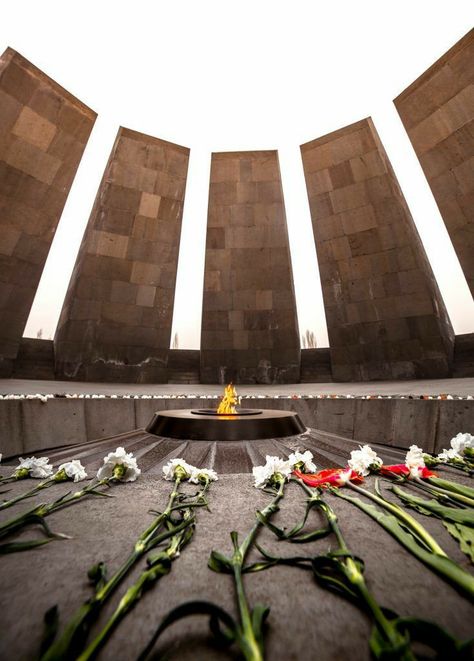 Armenian Flag, Armenia Travel, Armenian History, Ottoman Turks, Back In The Ussr, Armenian Culture, Eternal Flame, Memorial Museum, Travel Places