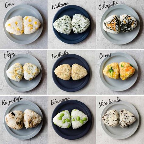 Vegan Onigiri Recipe, Vegetarian Onigiri, Vegan Onigiri, Easy Onigiri Recipe, Onigiri Recipes, Japanese Rice Balls, Onigiri Recipe, Recipes Japanese, Vegan Japanese