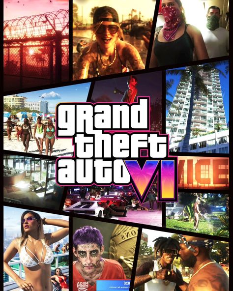 GTA 6 Gta 6, Grand Theft Auto, Collage, Pins, Quick Saves