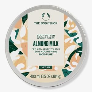 Body Butters - Body Care | Ulta Beauty Body Shop Body Butter, Almond Seed, Sesame Seed, Body Moisturizers, Dry Sensitive Skin, Recyclable Packaging, Body Moisturizer, Sweet Almond Oil, Ulta Beauty