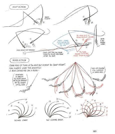 Whip and Wave, from “The Animators Survival Kit” Principles Of Animation, Learn Animation, Animation Storyboard, Animation Sketches, Animation Tutorial, Animation Reference, Anatomy Drawing, Animated Drawings, Character Design Animation