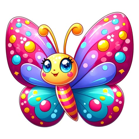 Free Cartoon Characters, Shape Activities Preschool, Unicorn Images, Butterfly Png, Whimsical Art Paintings, Beautiful Butterfly Pictures, Fruits Drawing, Cartoon Butterfly, Cars Theme Birthday Party