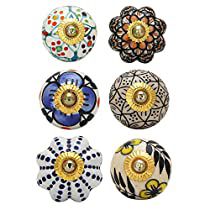 Check this out at Amazon Handmade Knobs, Handmade Cabinets, Dresser Knobs And Pulls, Wardrobe Knob, Painted Cupboards, Colorful Pottery, Ceramic Door Knobs, Color Ceramic, Dresser Handles