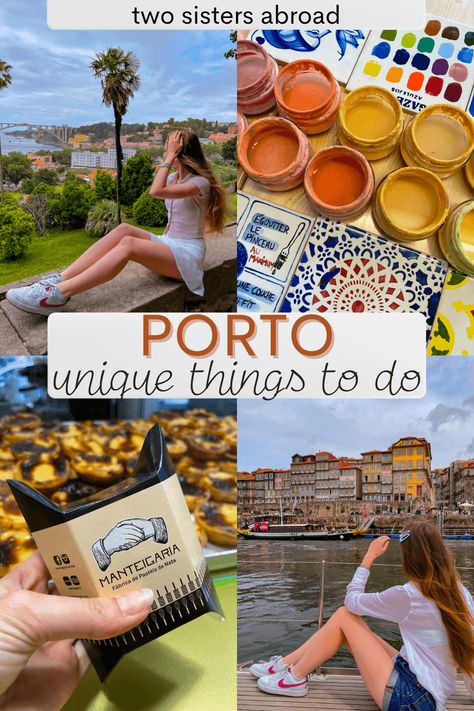 10 Unique Things to do in Porto, Portugal Portugal Travel Outfit, Portugal In March, Portugal Packing List, Travel To Portugal, Portugal Destinations, Things To Do In Portugal, Porto Travel Guide, Porto Portugal Travel, Evora Portugal