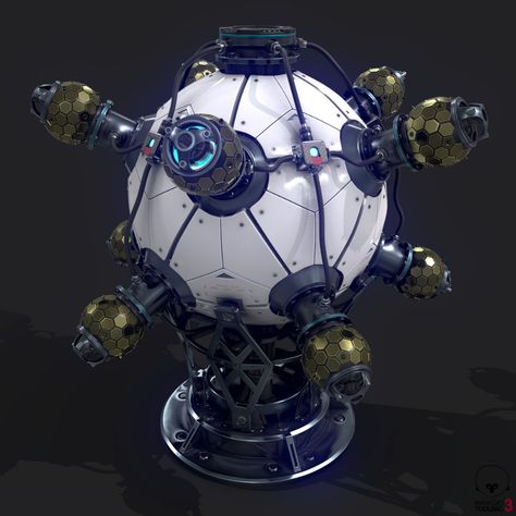 ArtStation - Sci-fi reactor, Orest Terremoto Sci Fi Artifact, Zombie Rpg, Force Field, Sci Fi Props, Sci Fi Tech, Sci Fi Environment, Nuclear Reactor, Spaceship Concept, Futuristic Art