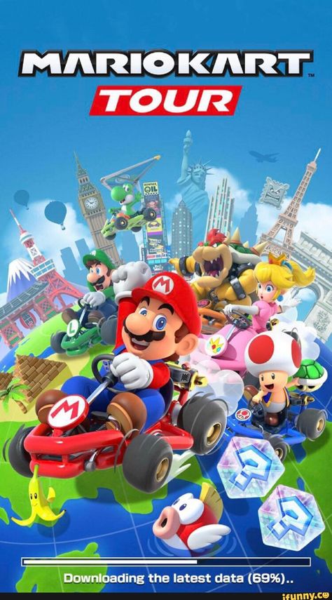 MARIO KART TOUR Downlbading the latest data (69%).. – popular memes on the site iFunny.co #mario #gaming #nice #69 #noice #mario #tour #downlbading #latest #data #pic Mario Kart Games, Mario Memes, Nintendo World, Mario Kart 8, Best Smartphone, Mario And Luigi, Mario Kart, Game Boy, Super Nintendo