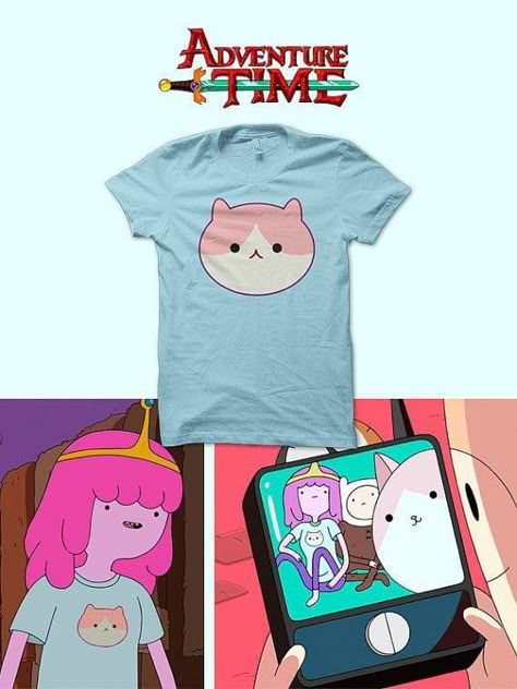 Adventure Time Princess Bubblegum, Adventure Time Shirt, Adventure Time Princesses, Adveture Time, Funky Tees, Geeky Clothes, Marceline And Bubblegum, Time Clothes, Interesting Outfits