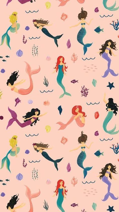 Mermaid Vector Art, Mermaid Background Wallpapers, Mermaids Wallpaper, Mermaid Wallpaper Iphone, Little Mermaid Wallpaper, Mermaid Wallpaper, Mermaid Background, Mermaid Wallpapers, Images Disney