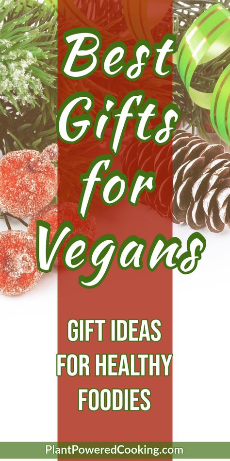 Awesome vegan gift ideas for Christmas! A list of the best gifts for healthy foodies and home cooks, with something for everyone. All gifts are less than $100 and extremely thoughtful. Also included: amazing ideas for gift baskets that wow. Give them a great gift for the home that makes every day feel a bit more special! #VeganGifts #VeganGiftIdeasChristmas #ChristmasGiftIdeas #VeganChristmas #Christmas #HolidaysAtHome Vegan Gifts Ideas, Vegan Gift Basket Ideas, Ideas For Gift Baskets, Vegan Food Gifts, Vegan Gift Basket, Gifts For Vegans, Vegan Gift Ideas, Movie Basket Gift, Vegan Christmas Gifts