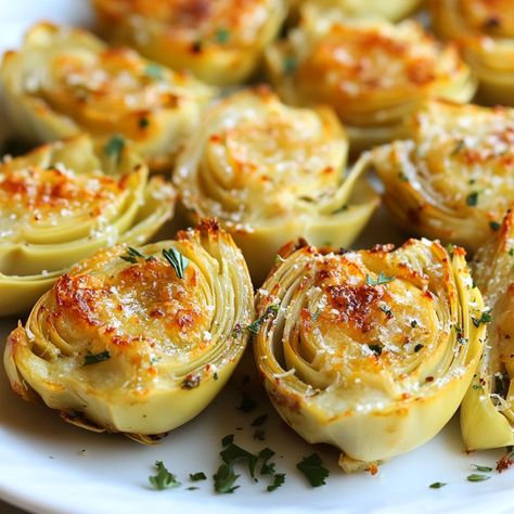 Baked Artichoke Hearts Recipe – Crunchy, Creamy, and Sweet What To Do With Artichoke Hearts, Artichoke Hearts Recipes, Baked Artichoke Hearts Recipe, Braised Artichokes, Baked Artichoke Hearts, Artichokes Recipes, Artichoke Hearts Recipe, Roasted Artichoke Hearts, Artichoke Heart Recipes