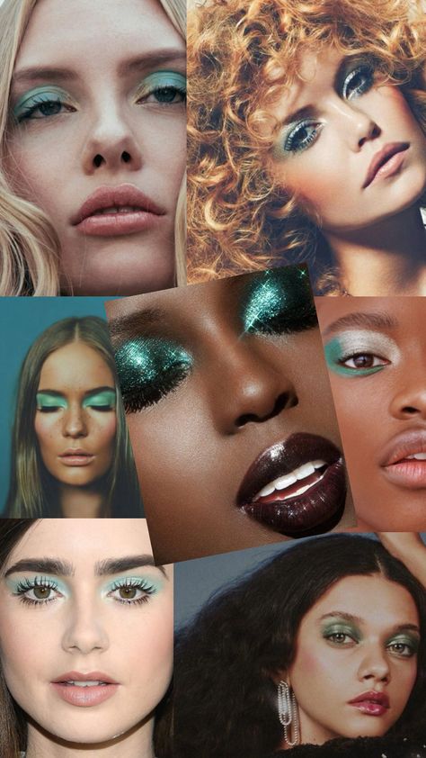 #fierce #eyes #eyemakeup #eyeshadow #teal #green #beauty #makeupinspo #makeuplooks #beautytips #pretty Teal Eyeshadow Looks, Fierce Eyes, Teal Eyeshadow, Green Beauty, Eyeshadow Looks, Teal Green, Makeup Inspo, Makeup Looks, Beauty Hacks