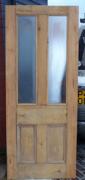 Victorian Interior Doors, Stained Interior Doors, Edwardian Doors, Interior Doors With Glass Panels, Victorian Internal Doors, 1900s House, Glass Bathroom Door, Fairfield House, Victorian Doors