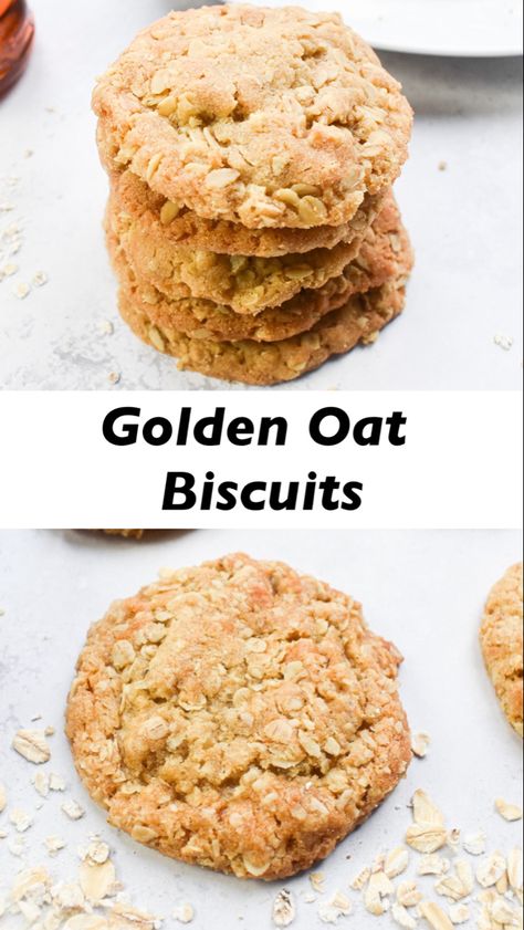 Oat biscuits Oatmeal Biscuits Recipe, Ginger Biscuits Recipe South Africa, Oats Biscuits Recipe, Oat Cakes Recipe, Oat Biscuit Recipe, Oaty Biscuits, Microwave Apple, Oat Cake Recipes, Oat Biscuits