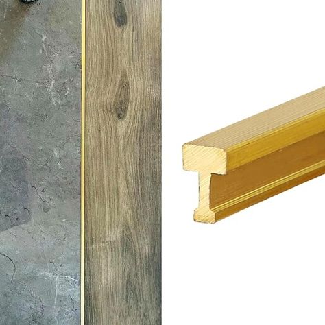 Brass Floor Transition Strip Wood to Tile, Extra Narrow Gap Covering Seam Threshold Strips, T Molding Decoration Bar Carpet Edge Trim (Size : W4xH6mm(0.16"x0.24")): Amazon.com: Tools & Home Improvement Carpet To Tile Transition, Tile To Wood Transition, Floor Transition Strip, Strip Wood, Laundry Room Redo, Tile Edge Trim, Floor Transition, Transition Flooring, Transition Strips