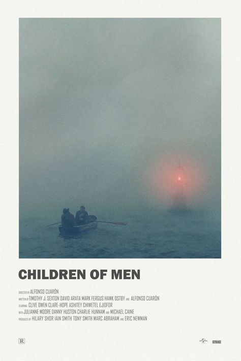 Children Of Men Movie, Children Of Men, Best Movie Posters, Film Posters Minimalist, Film Poster Design, Minimalist Movie Poster, Movie Poster Wall, Minimal Movie Posters, Minimal Poster