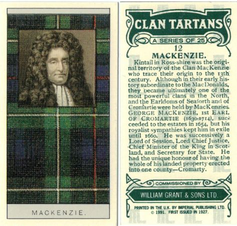 Scottish Tartan Aesthetic, Scotish Highlanders, Clan Symbols, Scottish Folklore, Clan Mackenzie, Scottish Design, Mackenzie Tartan, Scottish Ancestry, Family Tree Project