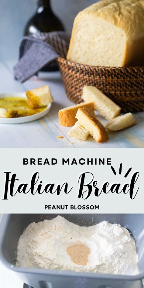 Bread Machine Italian Bread Quick Breadmaker Recipe, Bread Maker Italian Bread Recipe, Artisan Bread Maker Recipes, Gluten Free Italian Bread Machine Recipes, Italian Bread For Bread Machine, Soup Bread Bread Machine, European Bread Machine Recipes, Bread Maker Beer Bread Recipe, Italian Bread In Bread Maker