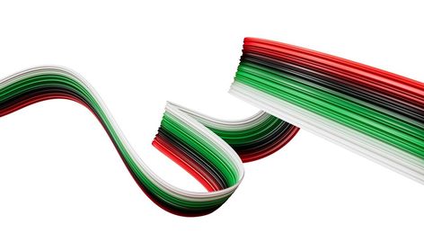 Celebration Ribbon Png, Libya Flag, Waving American Flag, Uae Flag, American Flag Waving, Ribbon Style, Waving Flag, Background 3d, Psd Icon