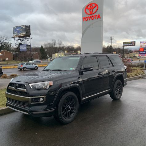 2019 Toyota 4Runner Limited Night Shade 2023 Toyota 4runner, 4runner Limited Mods, Toyota 4runner Limited, Toyota Runner, 4runner Mods, 4runner Limited, Car Goals, Toyota 4runner, Japanese Cars