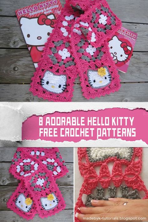 #freecrochetpatterns #crochetHelloKitty What better way to show your love for her than by creating your very own Hello Kitty crochet project? Hello Kitty Knitting Pattern Free, Crochet Hello Kitty, Hello Kitty Book, Hello Kitty Pillow, Crochet Kitty, Job Goals, Kitty Pattern, Hello Kitty Blanket, Hello Kitty Crochet