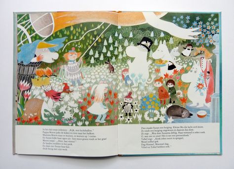 turning pages: The dangerous journey - Tove Jansson Moomin Wallpaper, Flame Tree, Moomin Valley, Dream Painting, Tove Jansson, 1000 Piece Jigsaw Puzzles, Book Images, Childrens Illustrations, Children's Book Illustration