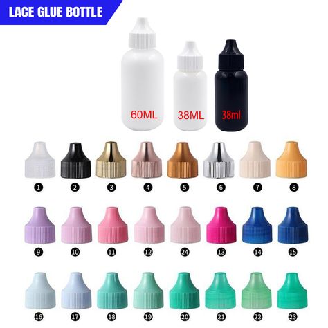 Private Label Gold Glue Remover No Odor Vegan Invisible Strong Hold Sweatproof White Lace Glue with Silicone Spatula#lacewigglue#wig Lace Glue, Glue Remover, Silicone Spatula, Private Label, White Lace, Glue, Hold On, Wigs, Lace