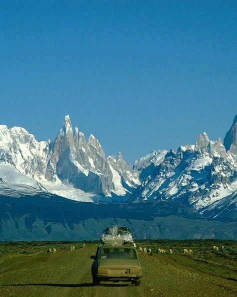 Adventure Car, Dirt Road, Patagonia, Range, Road