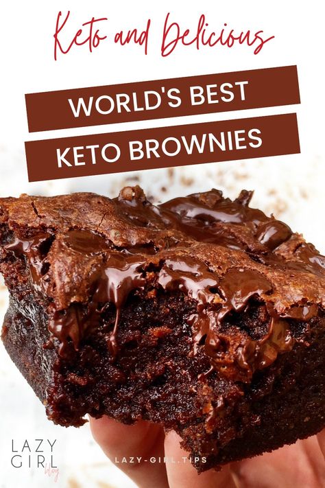 Best Keto Brownies Ever - World’s Best Keto Brownies Best Keto Brownies Ever, Keto Protein Brownies, Keri Brownies, Flourless Keto Brownies, Keto Black Bean Brownies, Low Carb Brownies Easy, Keto Brownies Recipes, Carnivore Brownies, Keto Brownies Almond Flour