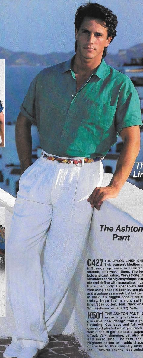 1980 Summer Fashion, 80s Male Models, 80s Beach Fashion Men, 80s Male Fashion 1980s, 1980s Male Fashion, 80 Mens Fashion, 80s Fashion Men Summer, Men’s 80s Outfits, 80s Male Outfits