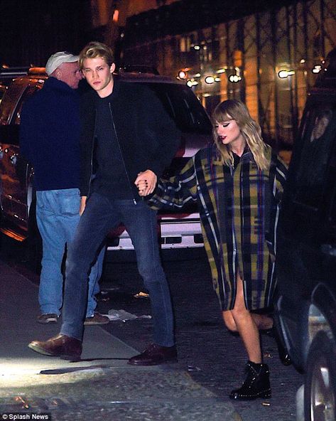 Wildest dreams: The notoriously private couple held hands after her Friday performance at ... Taylor And Joe, Taylor Swift And Joe Alwyn, Taylor Swift Boyfriends, Joe Taylor, Nyc In December, Joe Alwyn, Reputation Era, Taylor Swift Facts, All About Taylor Swift