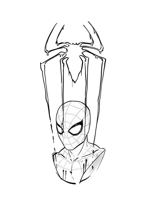 Spiderman Line Tattoo, Spiderman Leavers Shirt Design, Spiderman Flash Tattoo, Spiderman Forearm Tattoo, Iron Man Tattoo Ideas, Spider Man Tattoo Ideas, Spiderman Outline, Tattoo Spiderman, Spider Man Tattoo