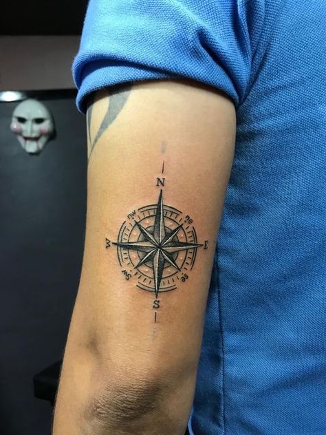 Find Your Direction: 20 Compass Tattoo Ideas for Men Compass Tattoo, Tattoo Design, Compass, Tattoo Ideas, Tattoo Designs, Tattoos, Design