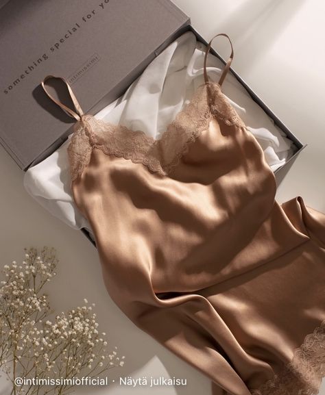 Lingerielook Aesthetic, Lingerie Aesthetic, Elegant Loungewear, Pajamas Aesthetic, Italian Lingerie, Silk Nightwear, Silk Lingerie, Pretty Lingerie, Lace Slip