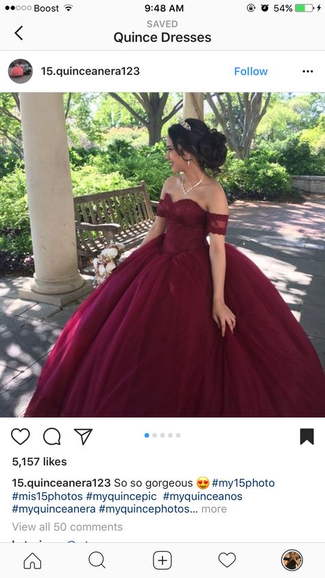 Take a hike✨ Burgundy Quinceanera Dresses, Vestidos Color Vino, Burgundy Wedding Dress, Xv Dresses, 15 Dresses Quinceanera, Gowns Prom, Quinceanera Hairstyles, Quinceñera Dresses, Dresses Elegant