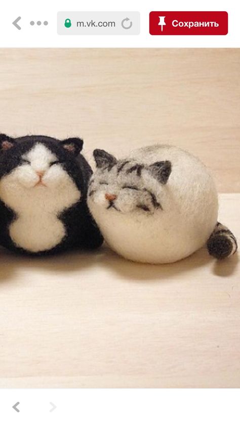 Tovad Ull, Needle Felting Tutorial, Felt Toys Patterns, Needle Felted Cat, Needle Felting Diy, Needle Felting Tutorials, Needle Felting Kits, Needle Felting Projects, Felting Tutorials